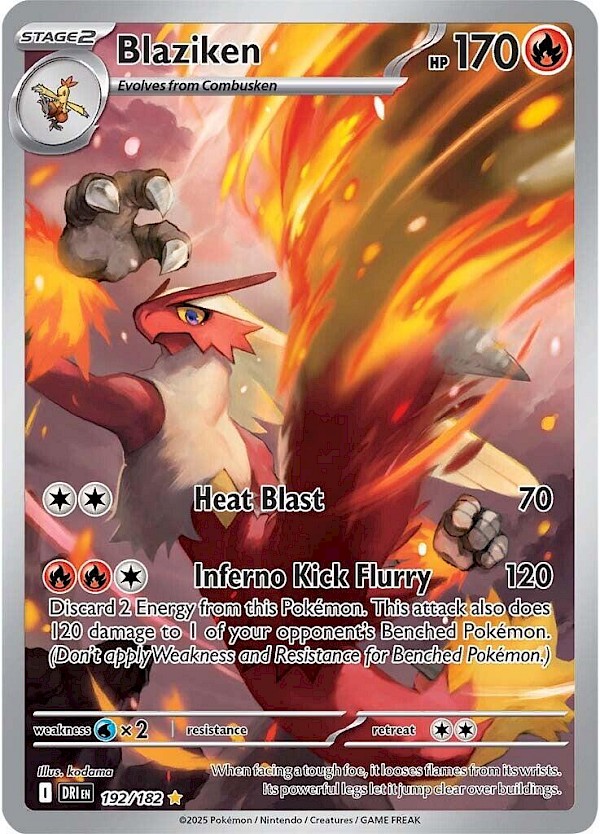 Blaziken - 192/182 (Destined Rivals)