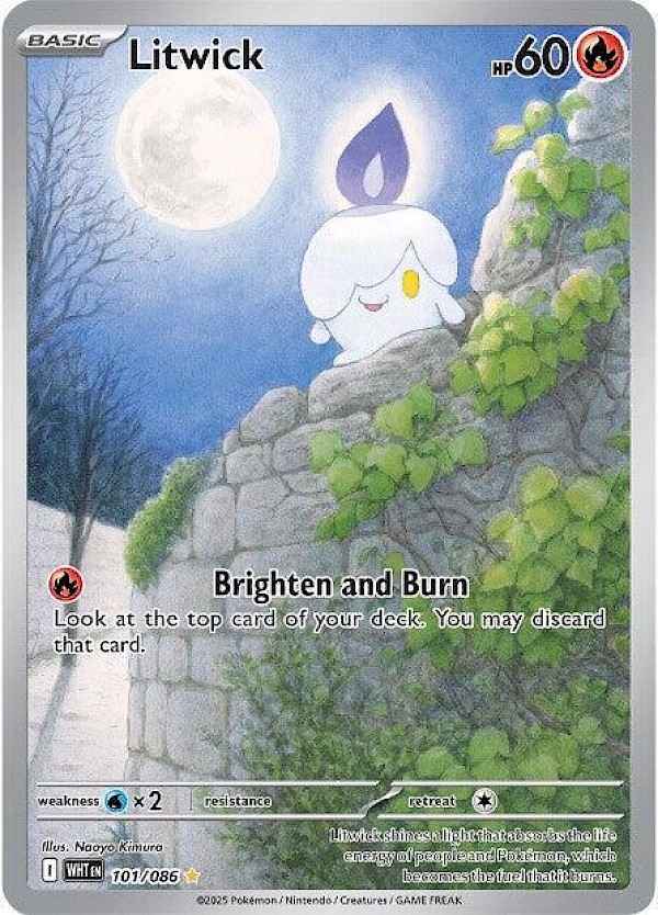 Litwick - 101/086 (White Flare)
