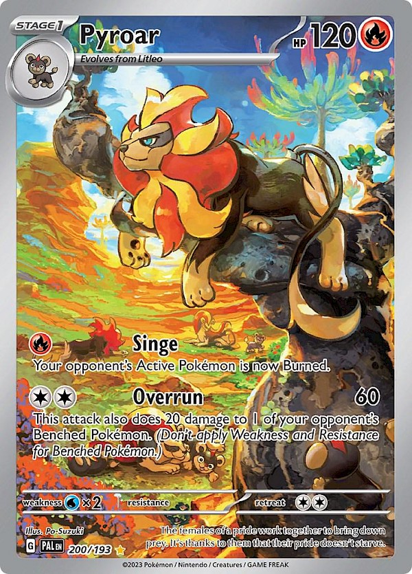Pyroar - 200/193 (Paldea Evolved)