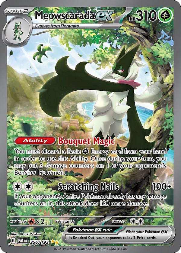 Meowscarada EX - 256/193 (Paldea Evolved)