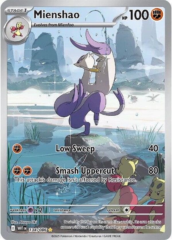 Mienshao - 134/086 (White Flare)