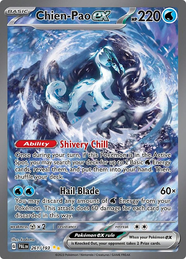 Chien-Pao EX - 261/193 (Paldea Evolved)