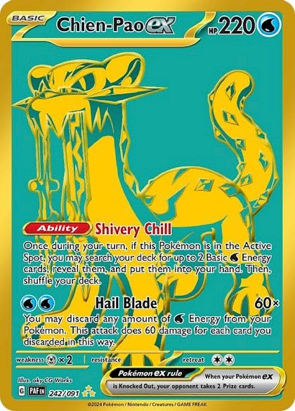 Chien-Pao EX - 242/091 (Paldean Fates)