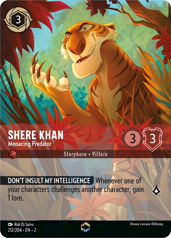 Shere Khan - Menacing Predator (212/204 - EN 2) - Rise of the Floodborn