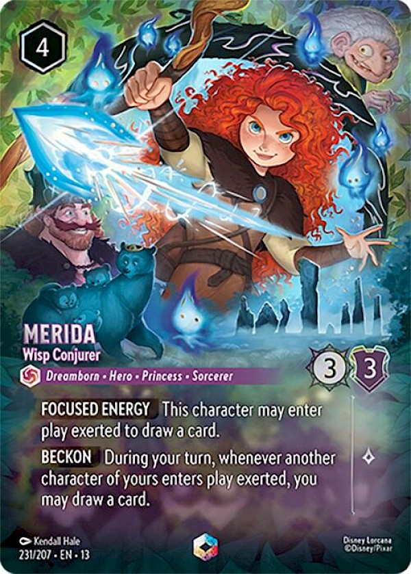 Merida - Wisp Conjurer (231/207 EN 13) - Attack of the Vine!