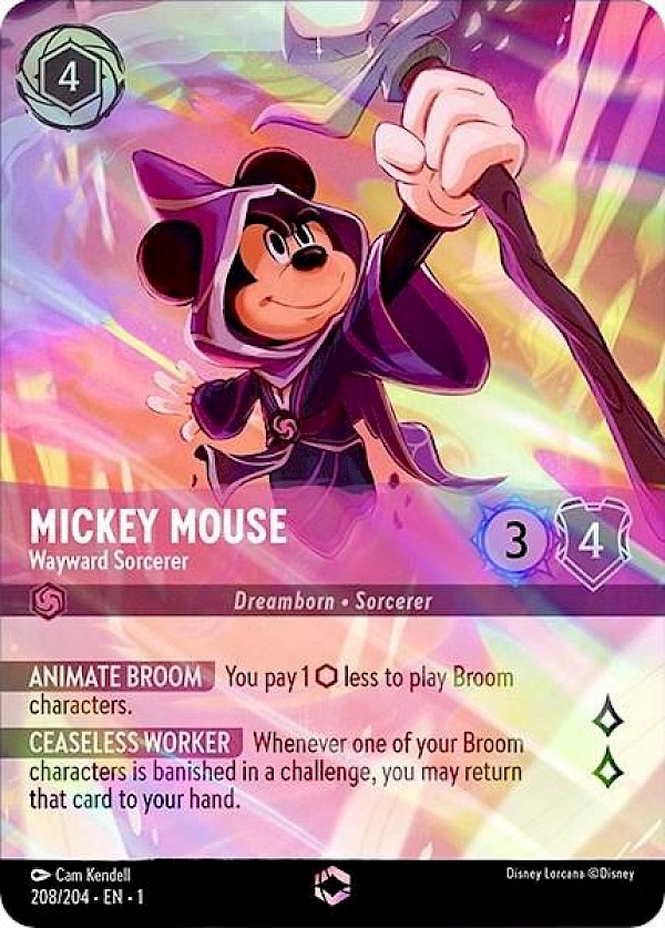 Mickey Mouse - Wayward Sorcerer (208/204 EN 1) - The First Chapter