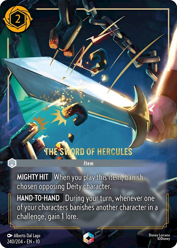The Sword of Hercules (240/204 EN 10) - Whispers in the Well