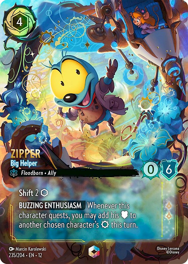 Zipper - Big Helper (235/204 EN 12) - Wilds Unknown