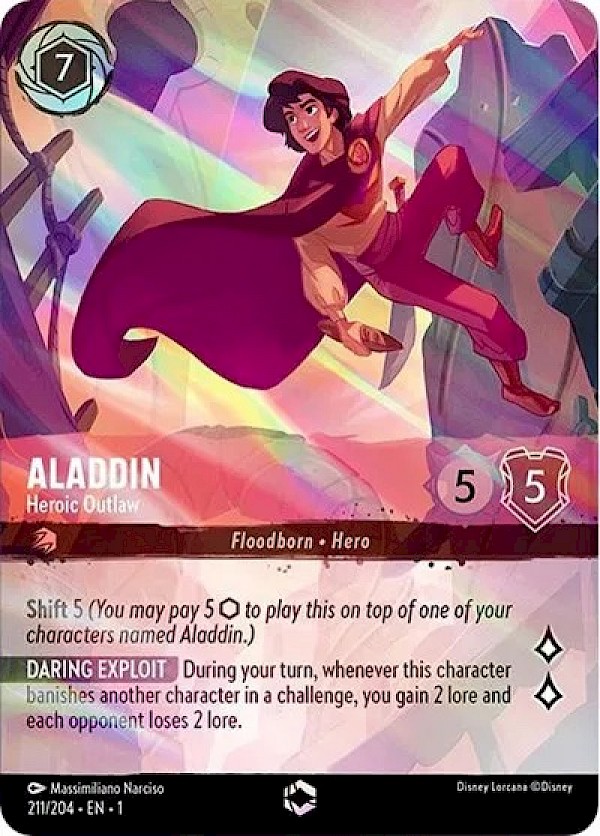 Aladdin - Heroic Outlaw (211/204 EN 1) - The First Chapter