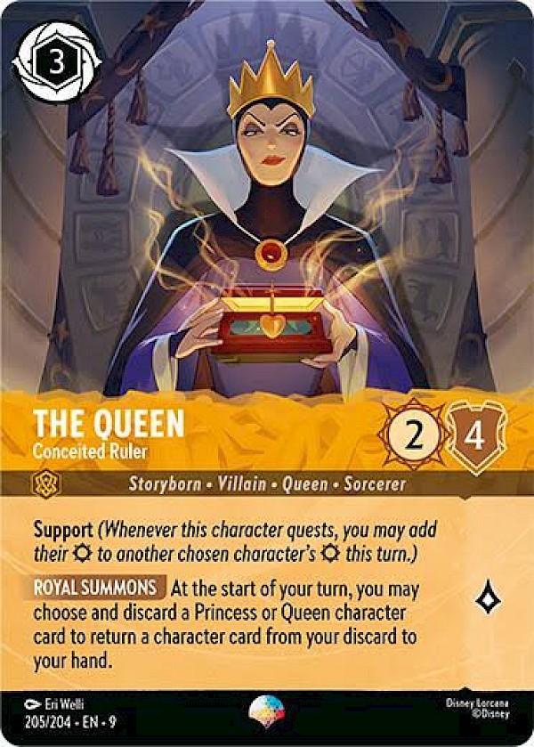 The Queen - Conceited Ruler (205/204 EN 9) - Fabled