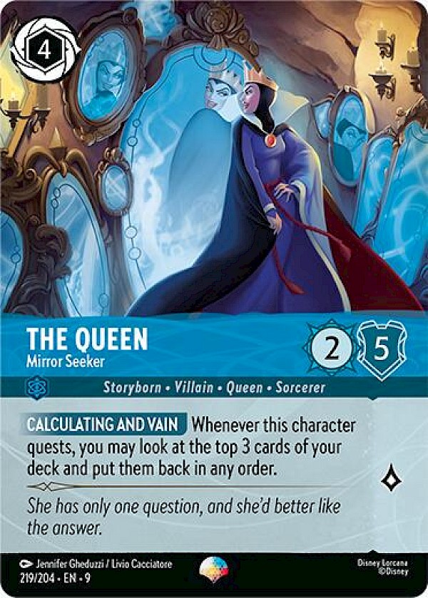 The Queen - Mirror Seeker (219/204 EN 9) - Fabled
