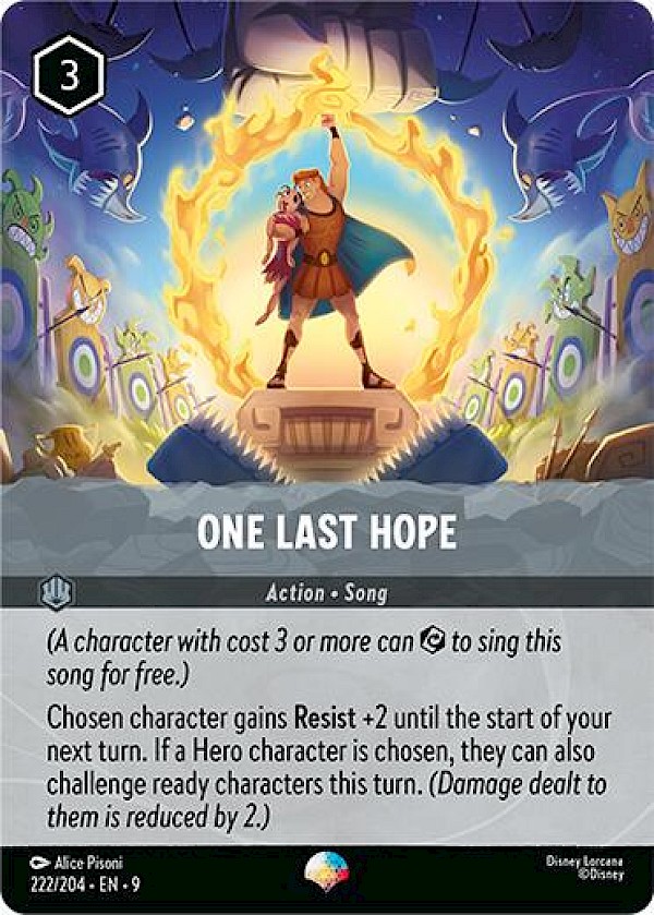 One Last Hope (222/204 EN 9) - Fabled