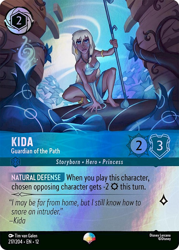 Kida - Guardian of the Path (217/204 EN 12) - Wilds Unknown