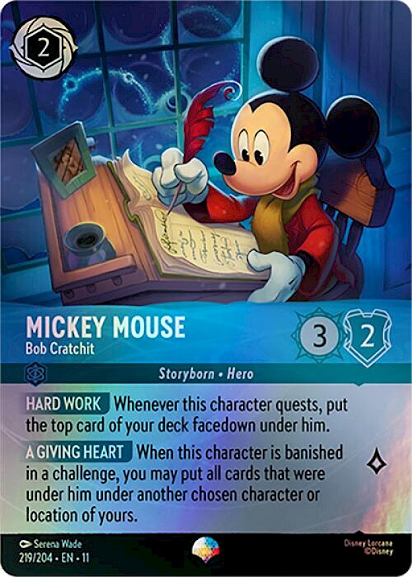 Mickey Mouse - Bob Cratchit (219/204 EN 11) - Winterspell
