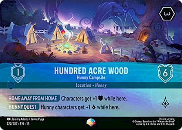 Hundred Acre Wood - Hunny Campsite (222/207 EN 13) - Attack of the Vine!