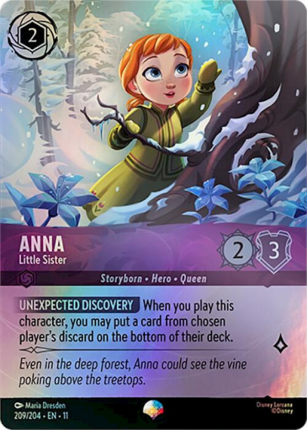 Anna - Little Sister (209/204 EN 11) - Winterspell