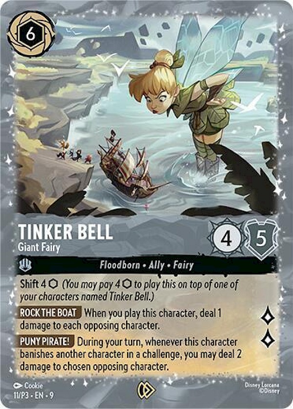 Tinker Bell - Giant Fairy (11/P3 EN 9) - Promo