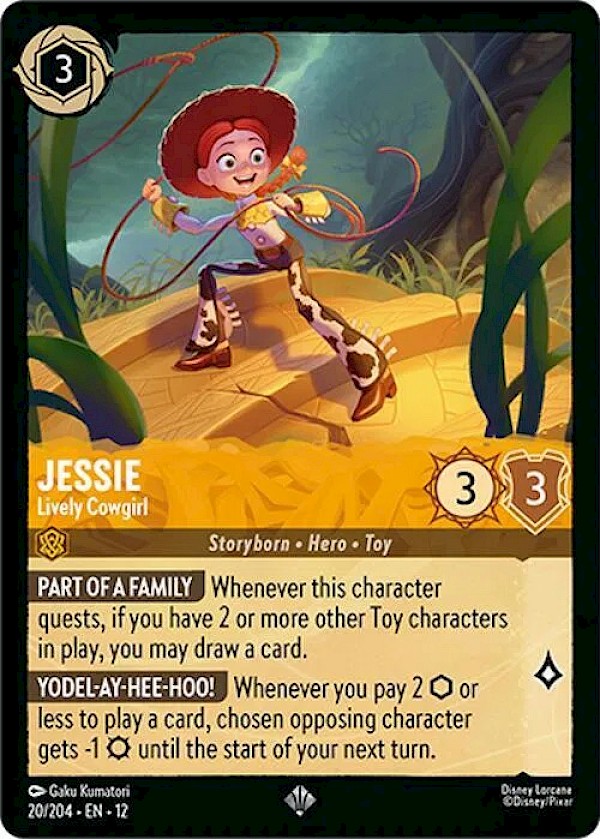 Jessie - Lively Cowgirl (20/204 EN 12) - Wilds Unknown