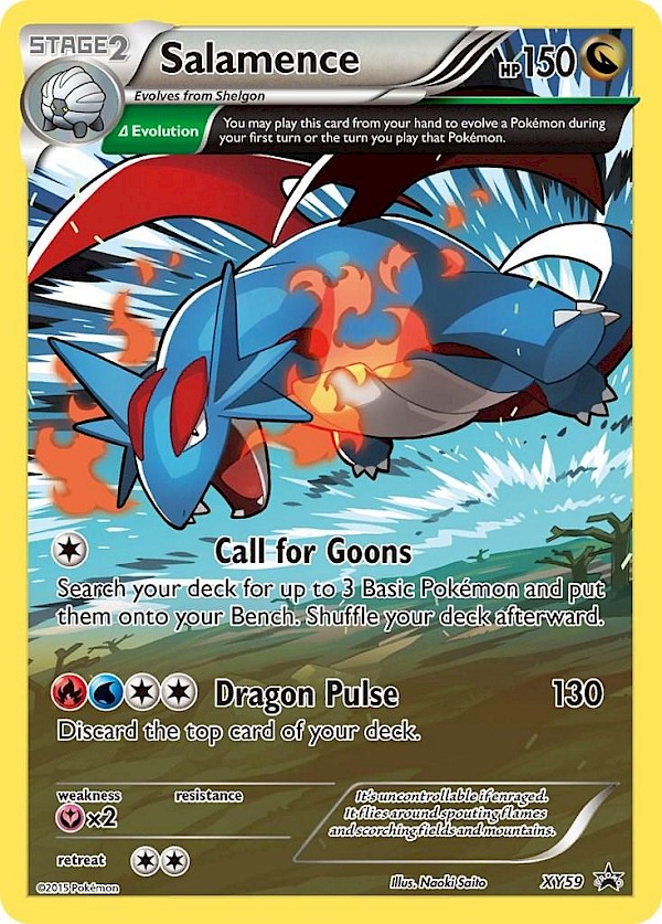 Salamence - XY59 (XY Promos)