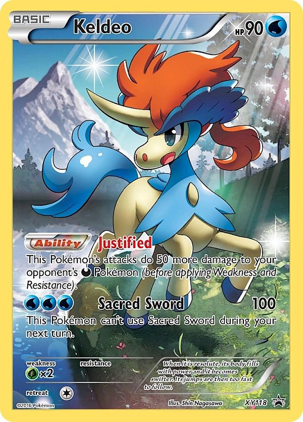 Keldeo - XY118 (XY Promos)
