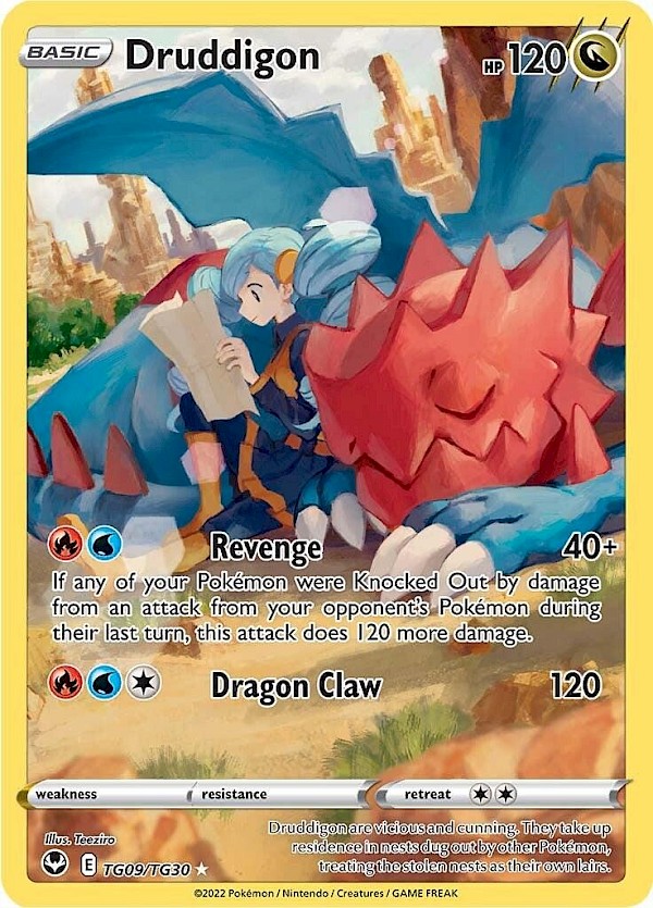 Druddigon - TG09/TG30 (Silver Tempest Trainer Gallery)