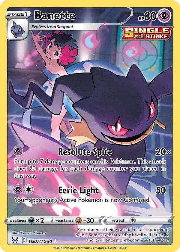 Banette - TG07/TG30 (Lost Origin Trainer Gallery)