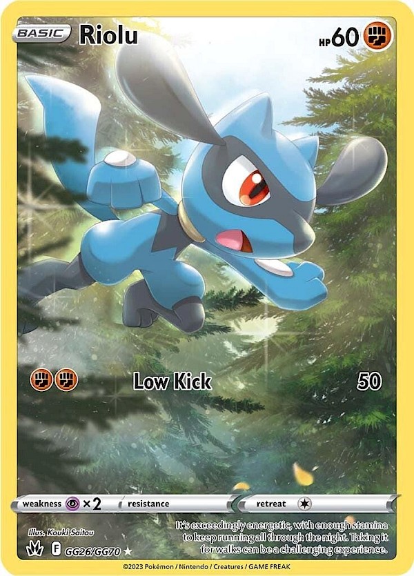 Riolu - GG26/GG70 (Crown Zenith: Galarian Gallery)
