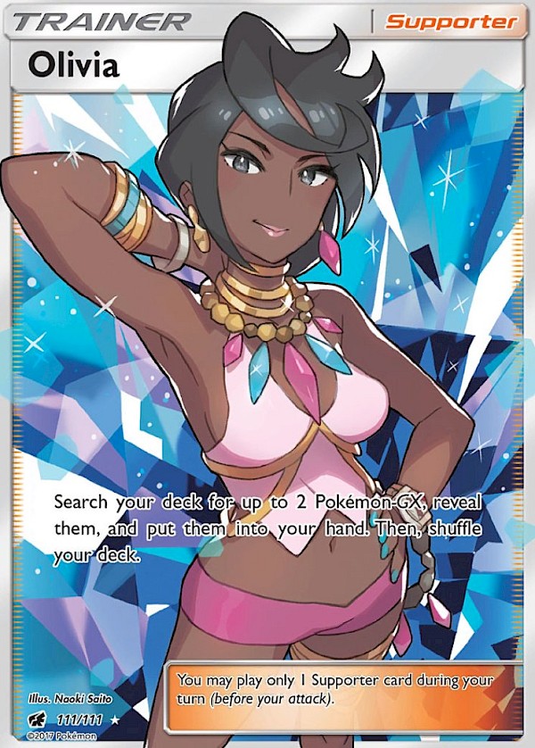 Olivia (Full Art) - 111/111 (Crimson Invasion)