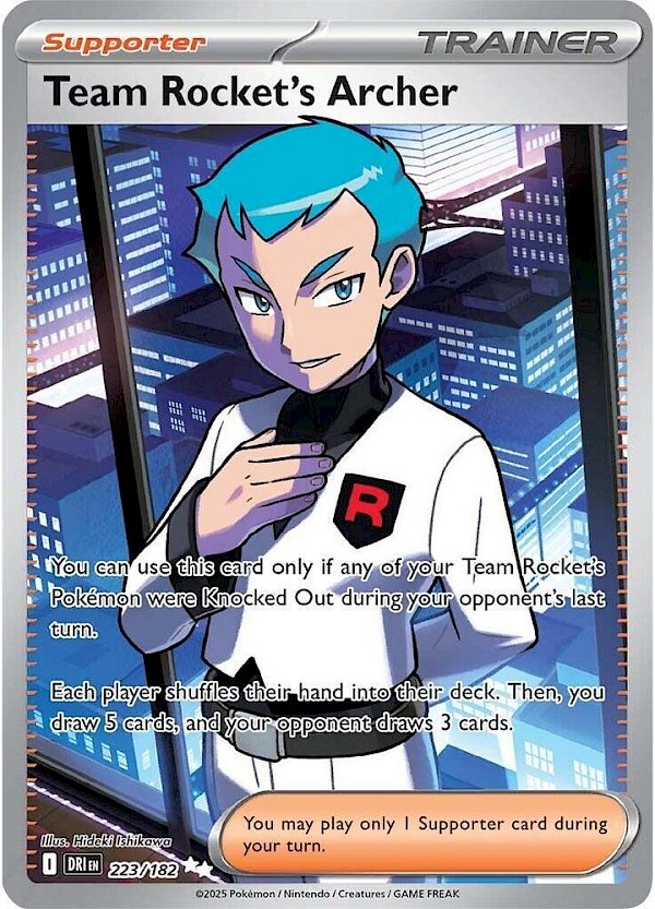 Team Rocket's Archer - 223/182 (Destined Rivals)