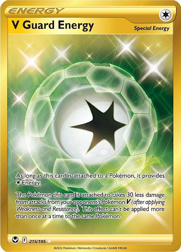 V Guard Energy (Secret) - 215/195 (Silver Tempest)