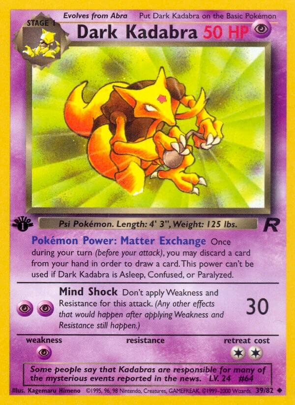 Dark Kadabra (First Edition) - 39/82