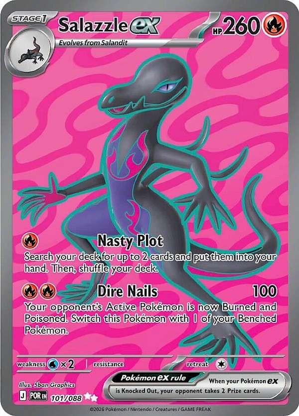 Salazzle EX - 101/088 (Perfect Order)