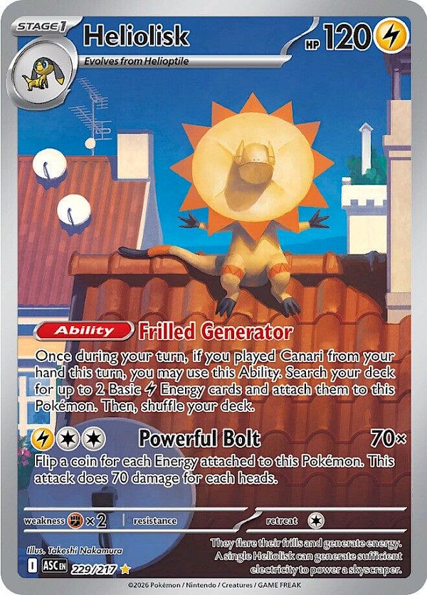 Heliolisk - 229/217 (Ascended Heroes)