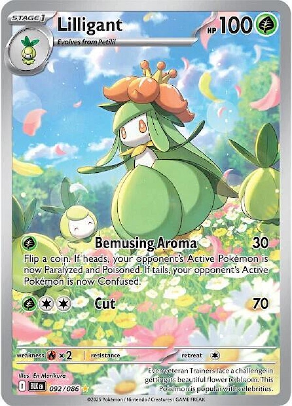 Lilligant - 092/086 (Black Bolt)
