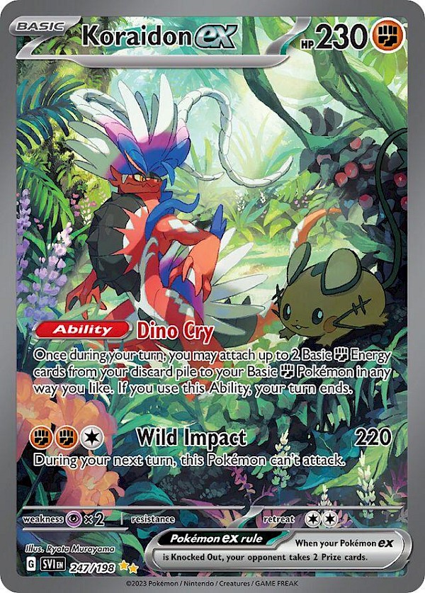 Koraidon EX - 247/198 (Scarlet & Violet Base Set)