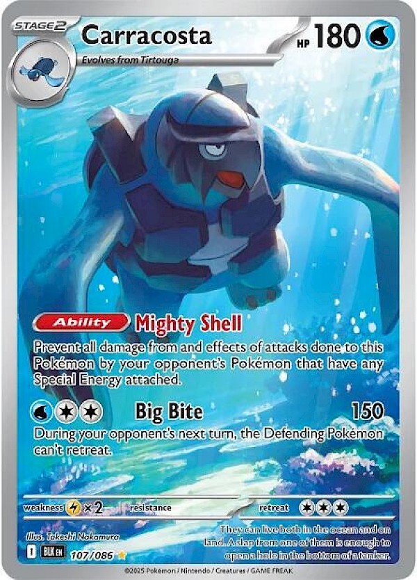 Carracosta - 107/086 (Black Bolt)
