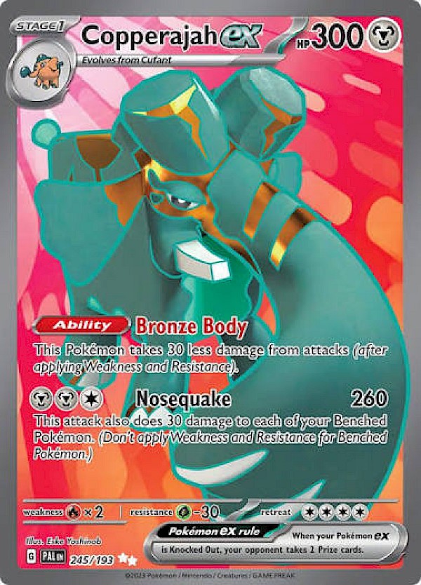 Copperajah EX - 245/193 (Paldea Evolved)