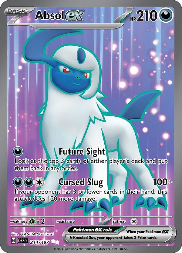 Absol EX - 214/197 (Obsidian Flames)