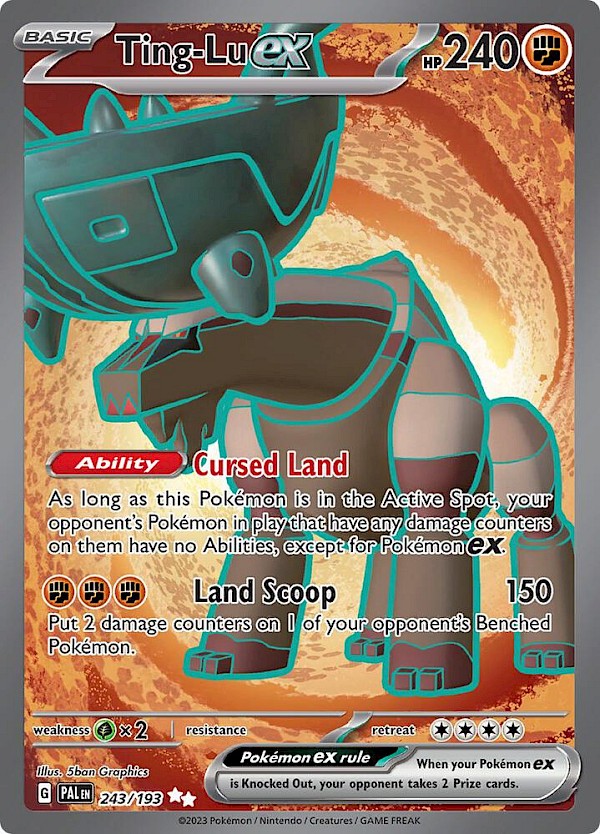 Ting-Lu EX - 243/193 (Paldea Evolved)