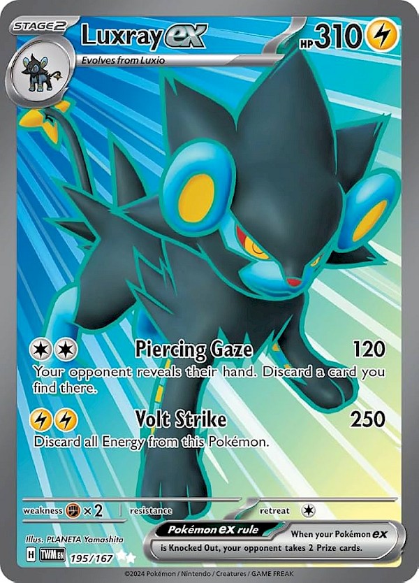 Luxray EX - 195/167 (Twilight Masquerade)
