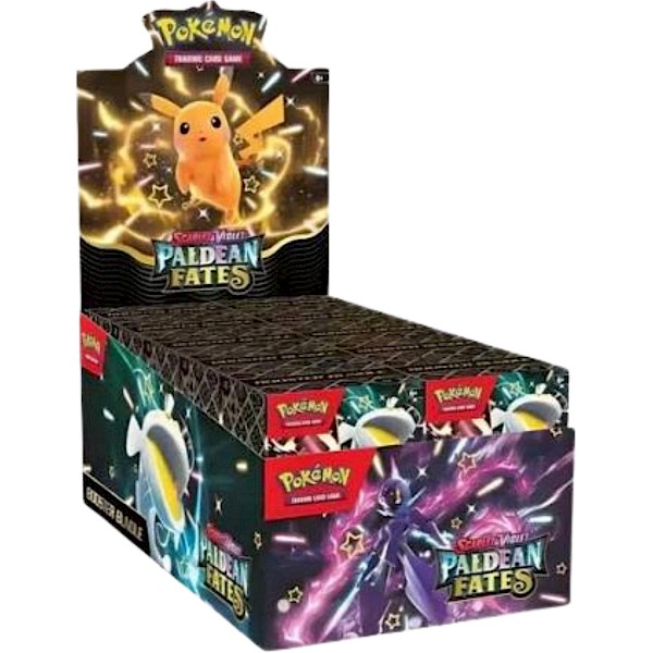 Pokemon: Paldean Fates Booster Bundle Display