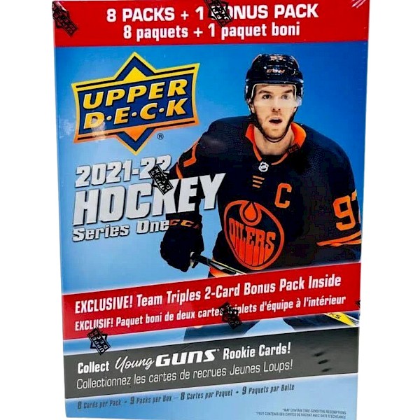 Upper Deck: 2021-22 Series One Jumbo Retail Box
