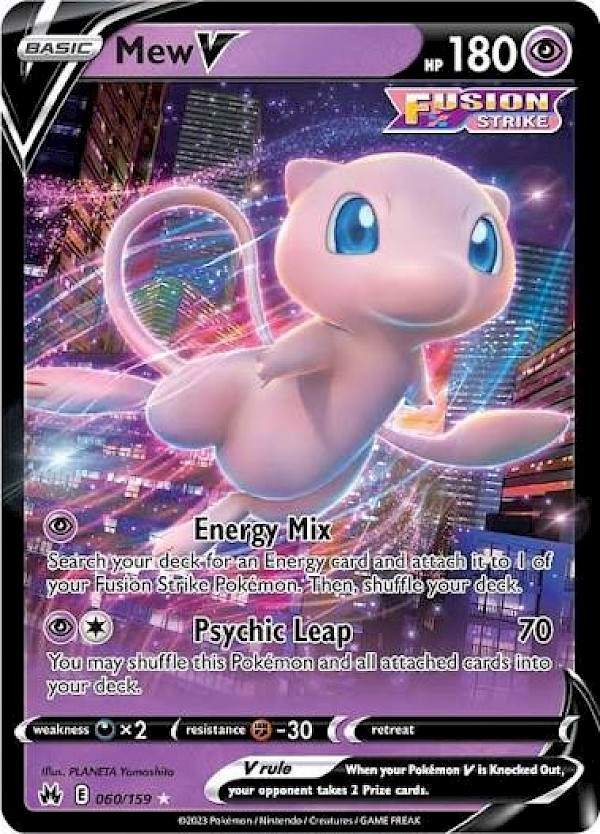 Mew V - 060/159 (Crown Zenith)