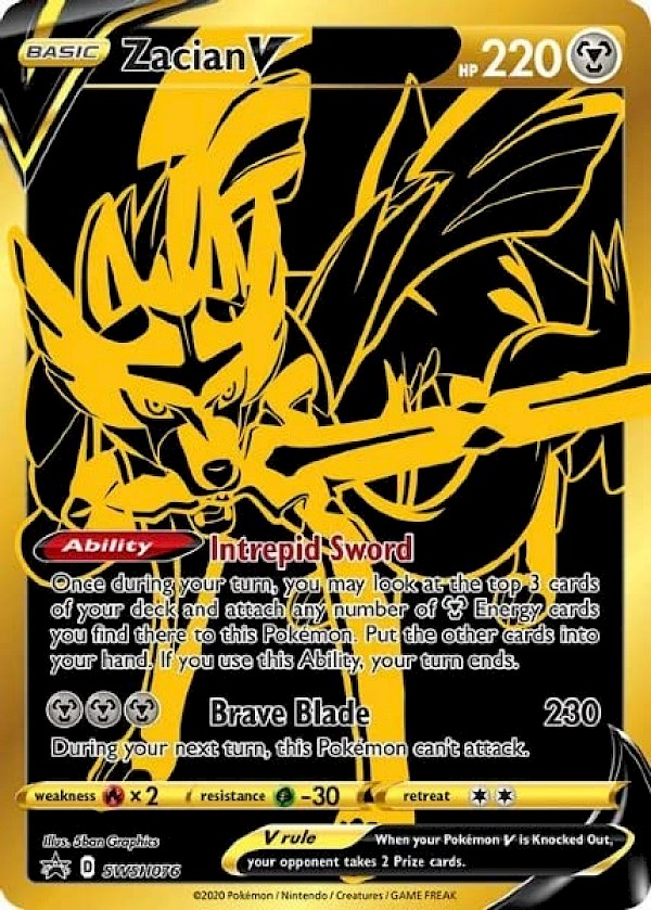 Zacian V - SWSH076 (Sword & Shield Promo)