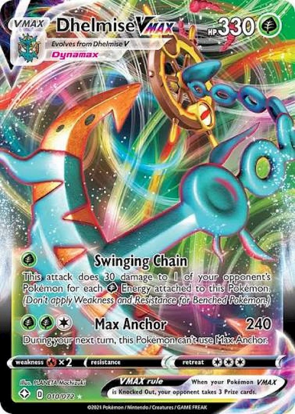 Dhelmise VMAX - 010/072 (Shining Fates)