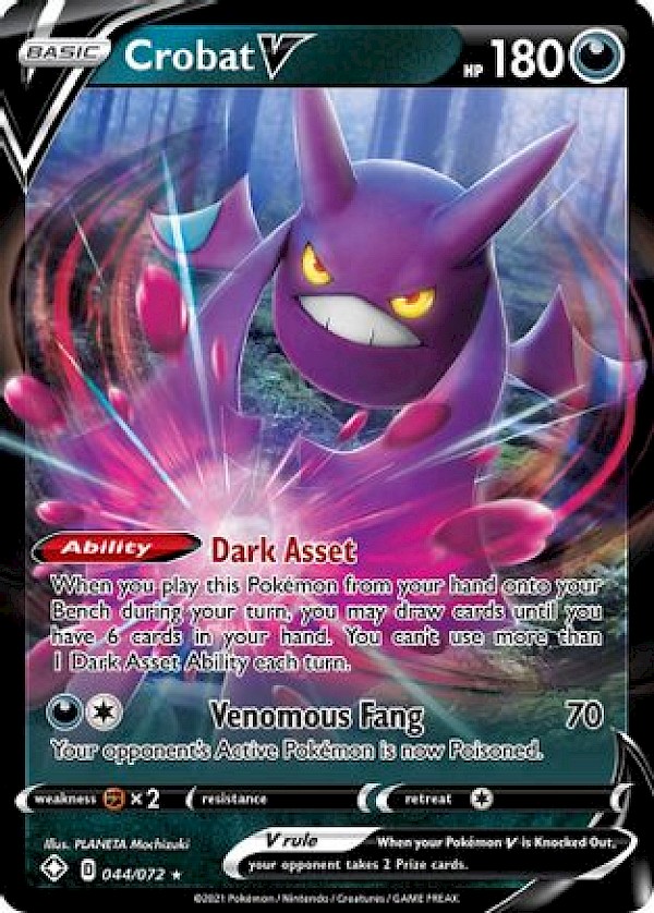 Crobat V - 044/072 (Shining Fates)