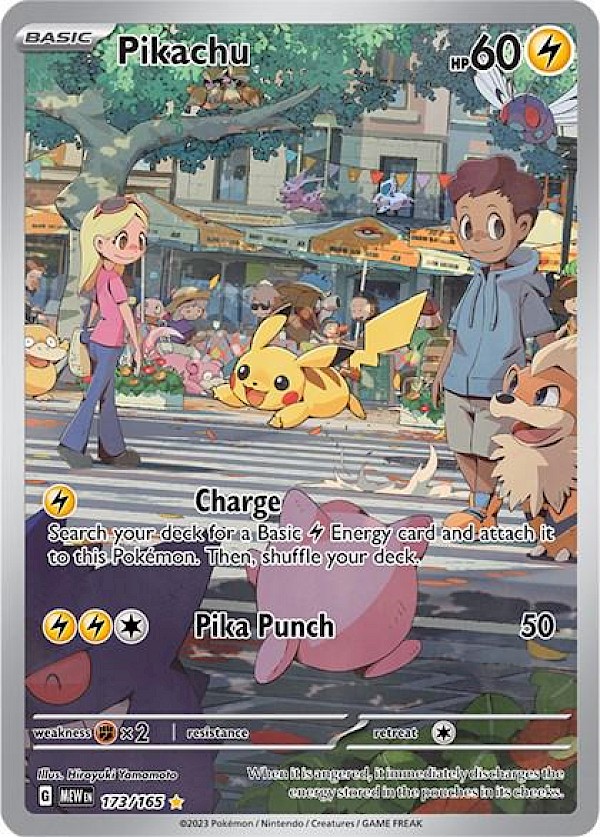 Pikachu - 173/165 (Pok&eacute;mon 151)