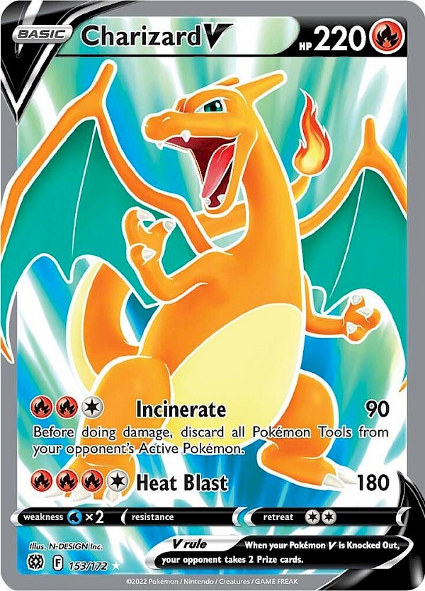 Charizard V (Full Art) - 153/172 (Brilliant Stars)