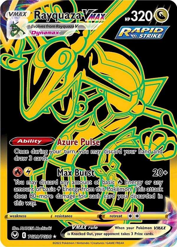 Rayquaza VMAX (Secret) - TG29/TG30 (Silver Tempest Trainer Gallery)