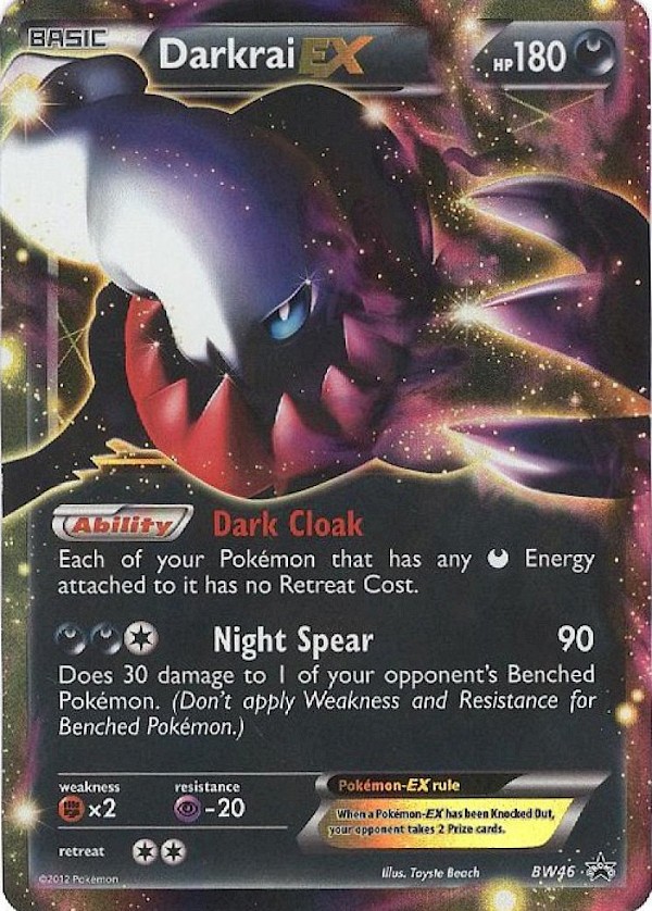 Darkrai EX - BW46 (Black & White Promo)